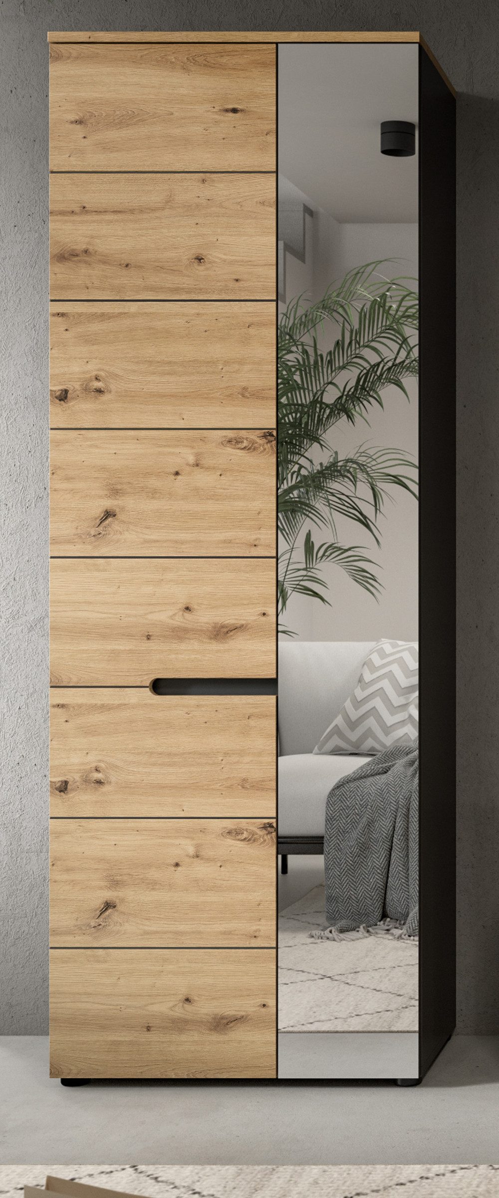 Inn.Furn Garderobenschrank Cooper (Schuhschrank in Artisan günstig online kaufen