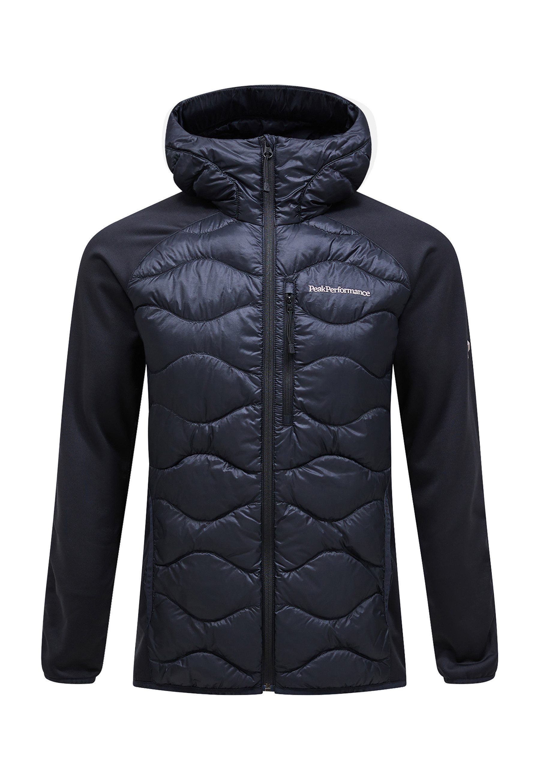 Peak Performance Trainingsjacke M Helium Down Hybrid Hood mit sportivem Design