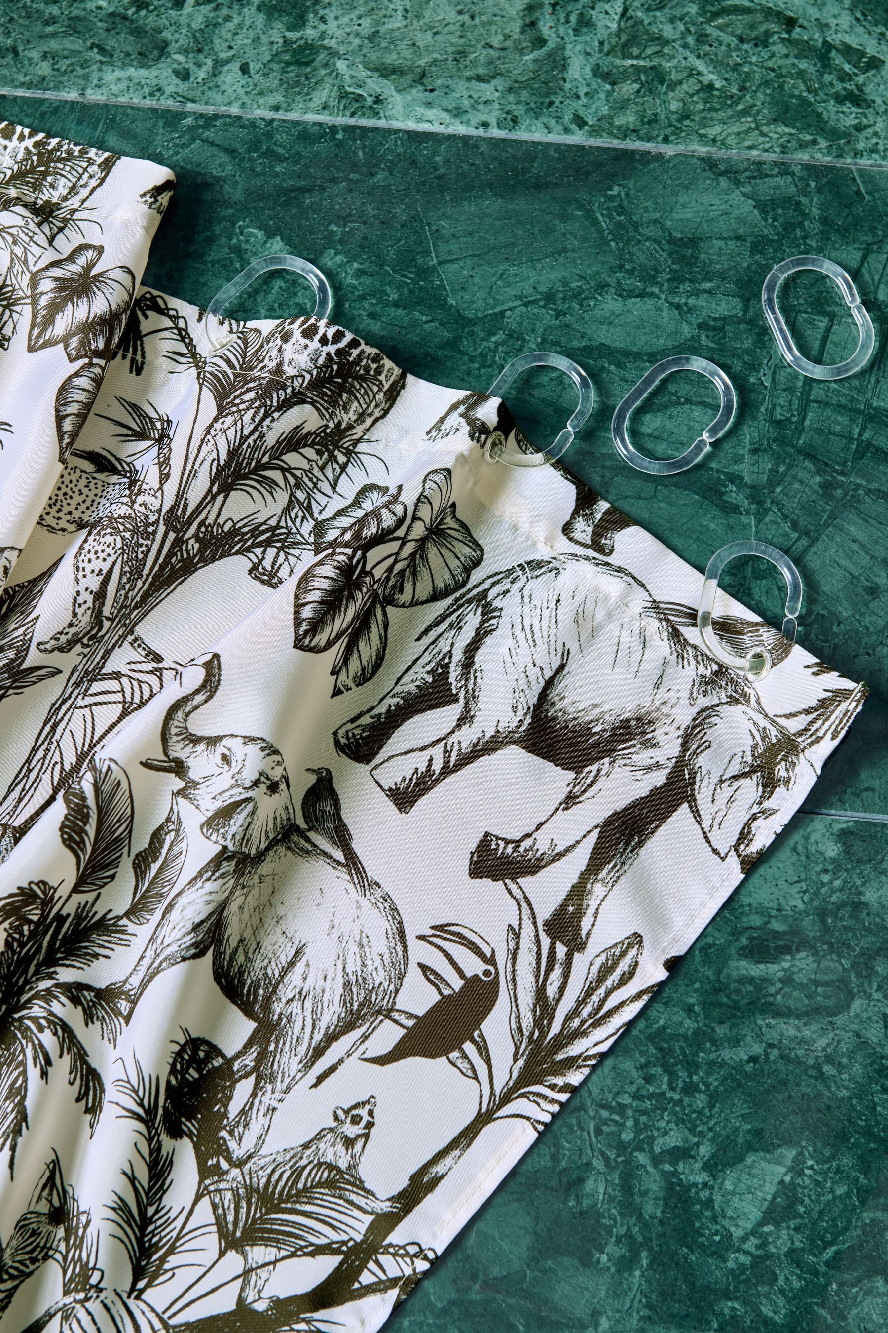 Next Duschvorhang Duschvorhang, Safari (1-tlg) günstig online kaufen