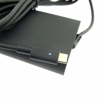 MTXtec 65W USB-C Netzteil für Dell 2YK0F, M1WCF, JYJNW, HA65NM170, LA65N Notebook-Netzteil (Stecker: USB-C, Ausgangsleistung: 65 W)