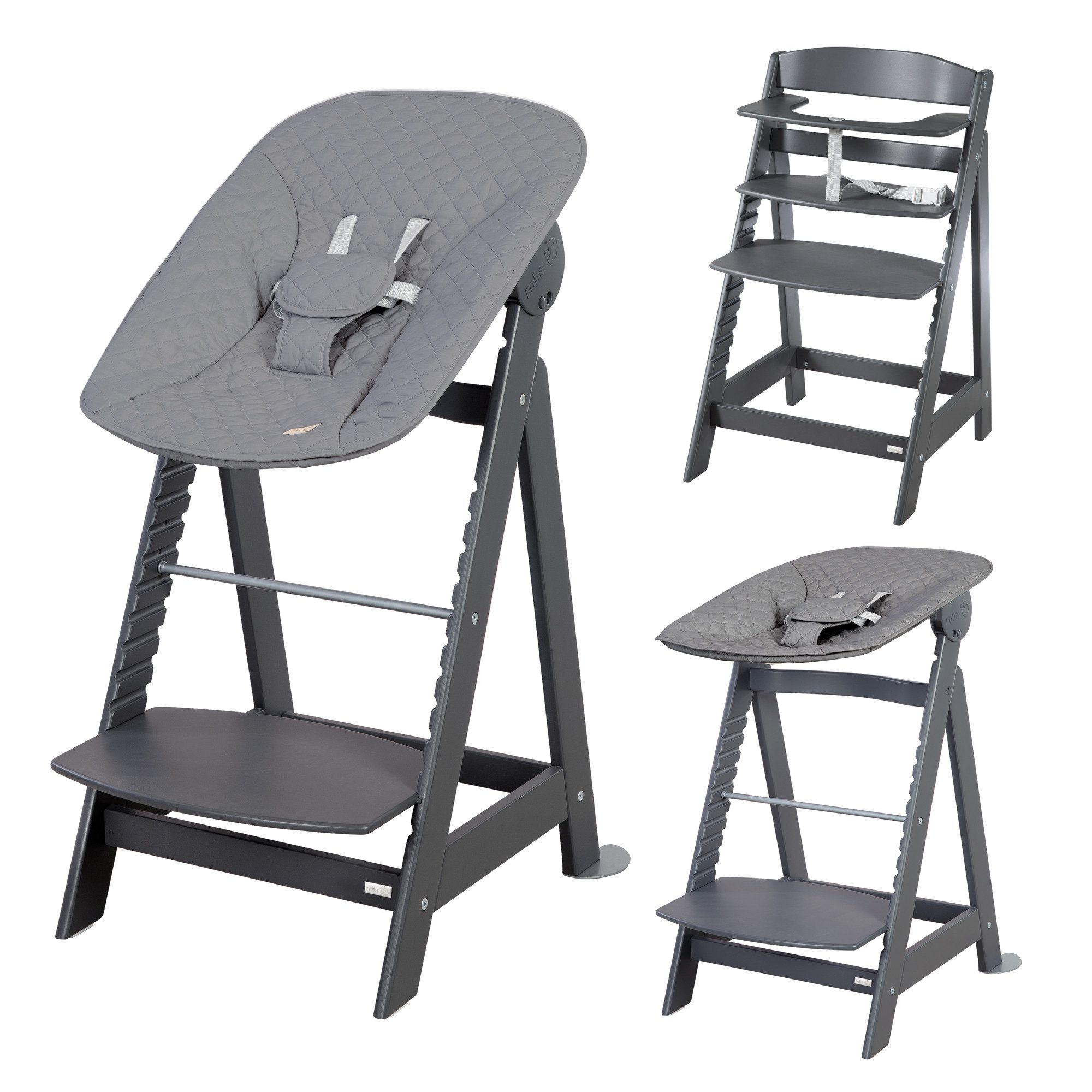 roba® Hochstuhl Born Up 2in1, Treppenhochstuhl günstig online kaufen