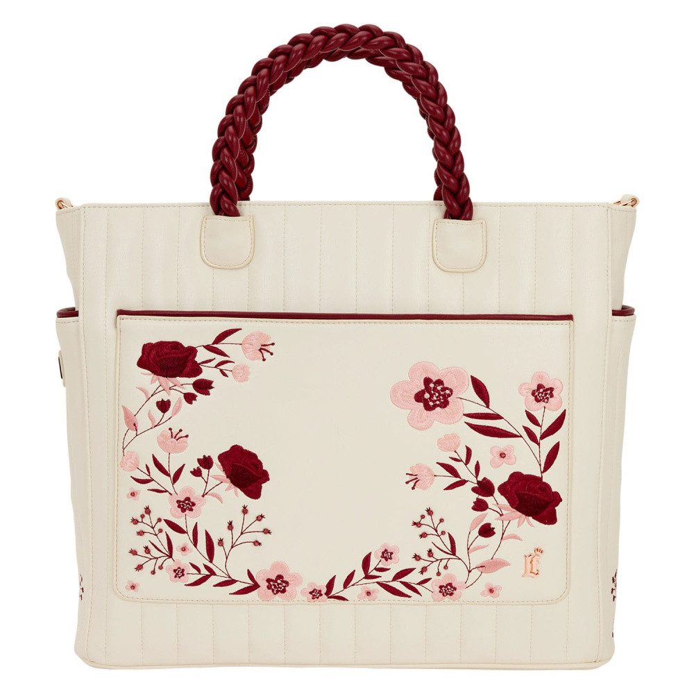 Loungefly Umhängetasche Loungefly Umhängetasche Figural Cream & Red Floral günstig online kaufen