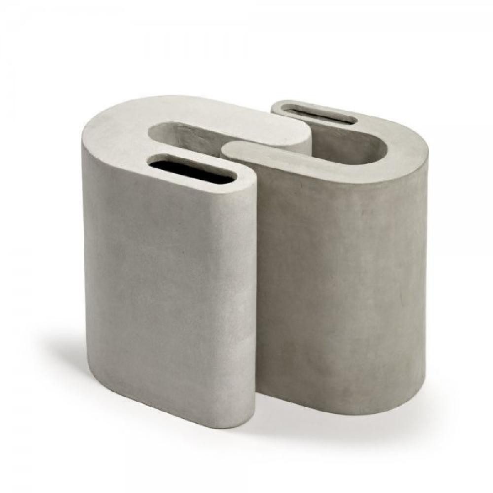 Serax Dekovase SERAX Vasen Set Ux2 Concrete Grey (2-teilig)