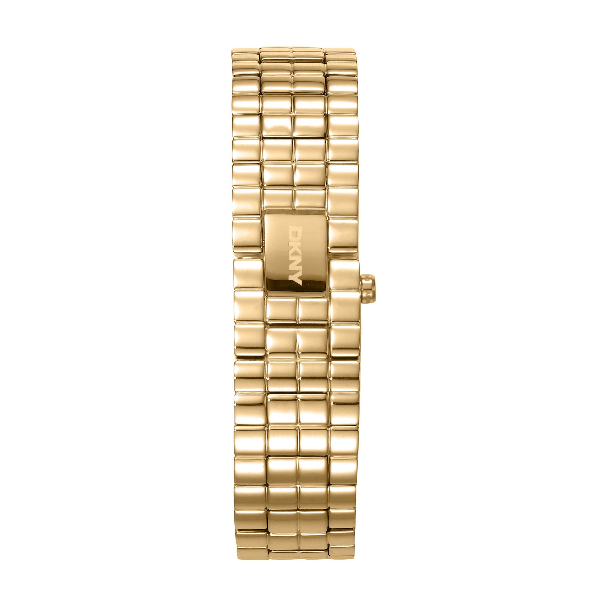 DKNY Quarzuhr Signature square Watch DK1L172M0035, Armbanduhr, Damenuhr, Edelstahlarmband, analog
