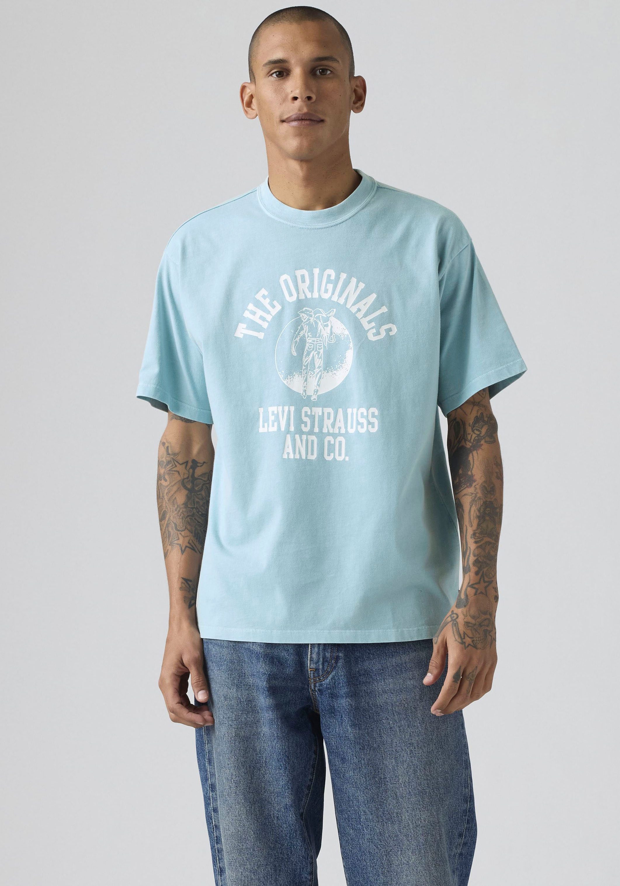 Levi's® T-Shirt VINTAGE FIT GRAPHIC TEE mit Logo-Print