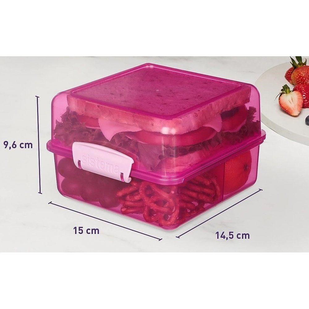 sistema Lunchbox Lunch Cube 1,4 nicht L Farbe - Lunchbox frei wählbar!!! 