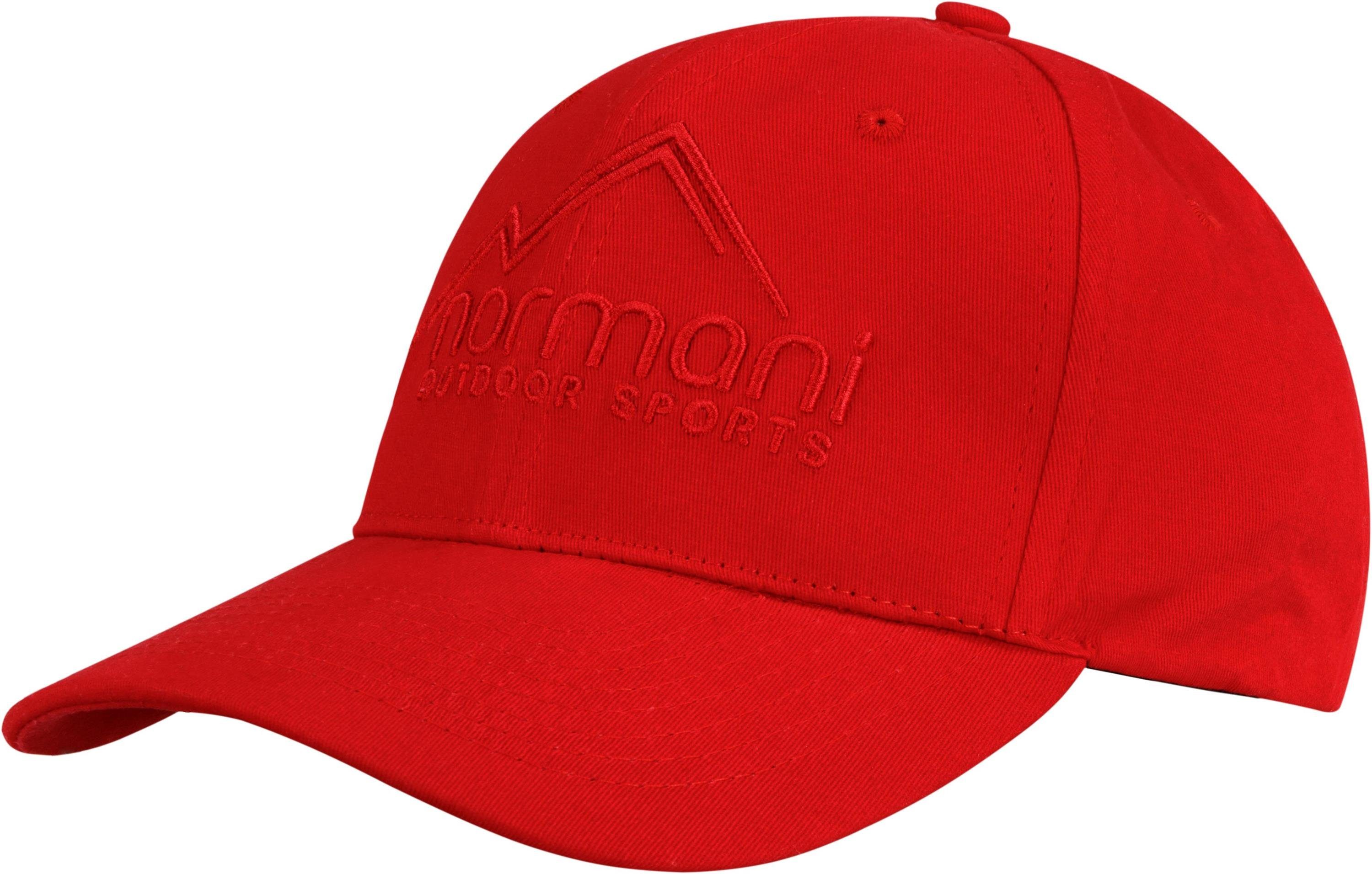 Sommercap Sommercap mit Atmungsaktive Cap normani Rot Sommermütze Neys Sonnenschutz Baseball