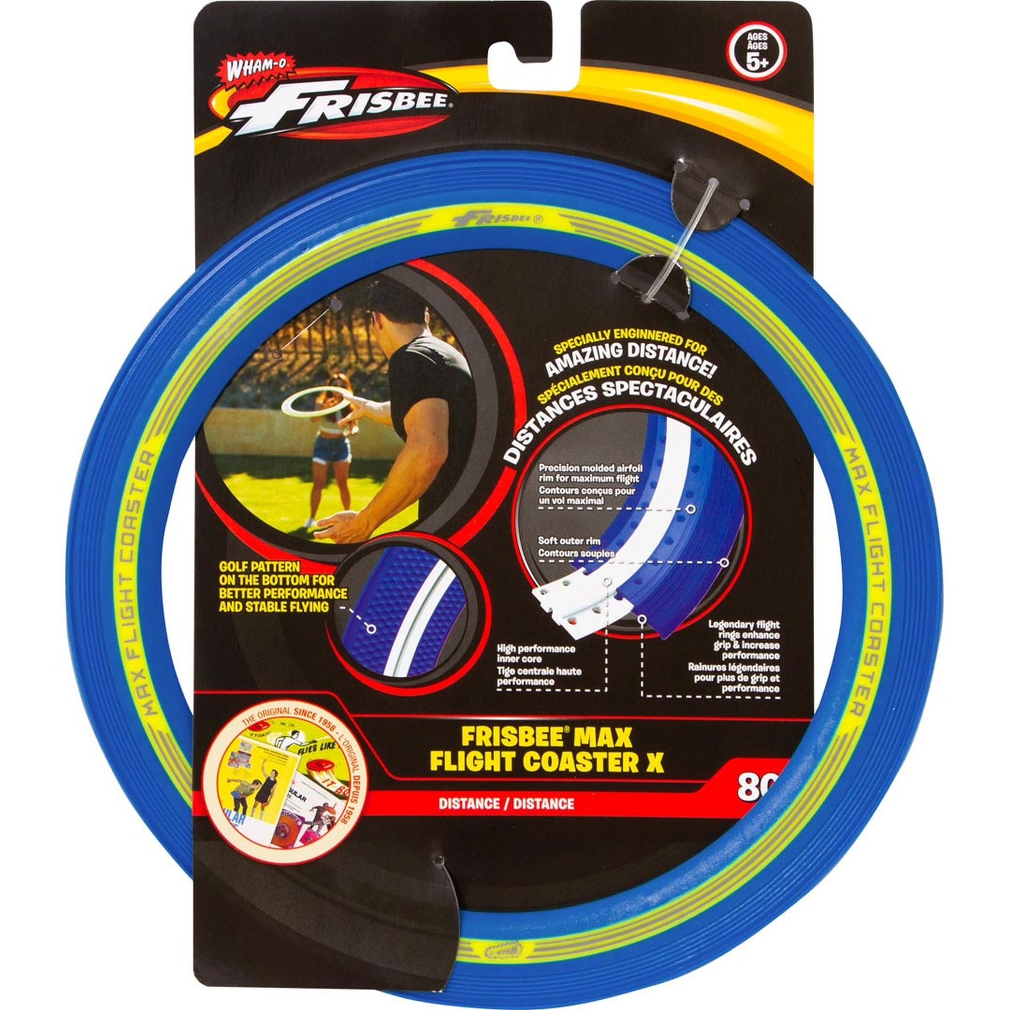 Invento Wurfscheibe Wham-O Frisbee MaxFlight Coaster X - blue