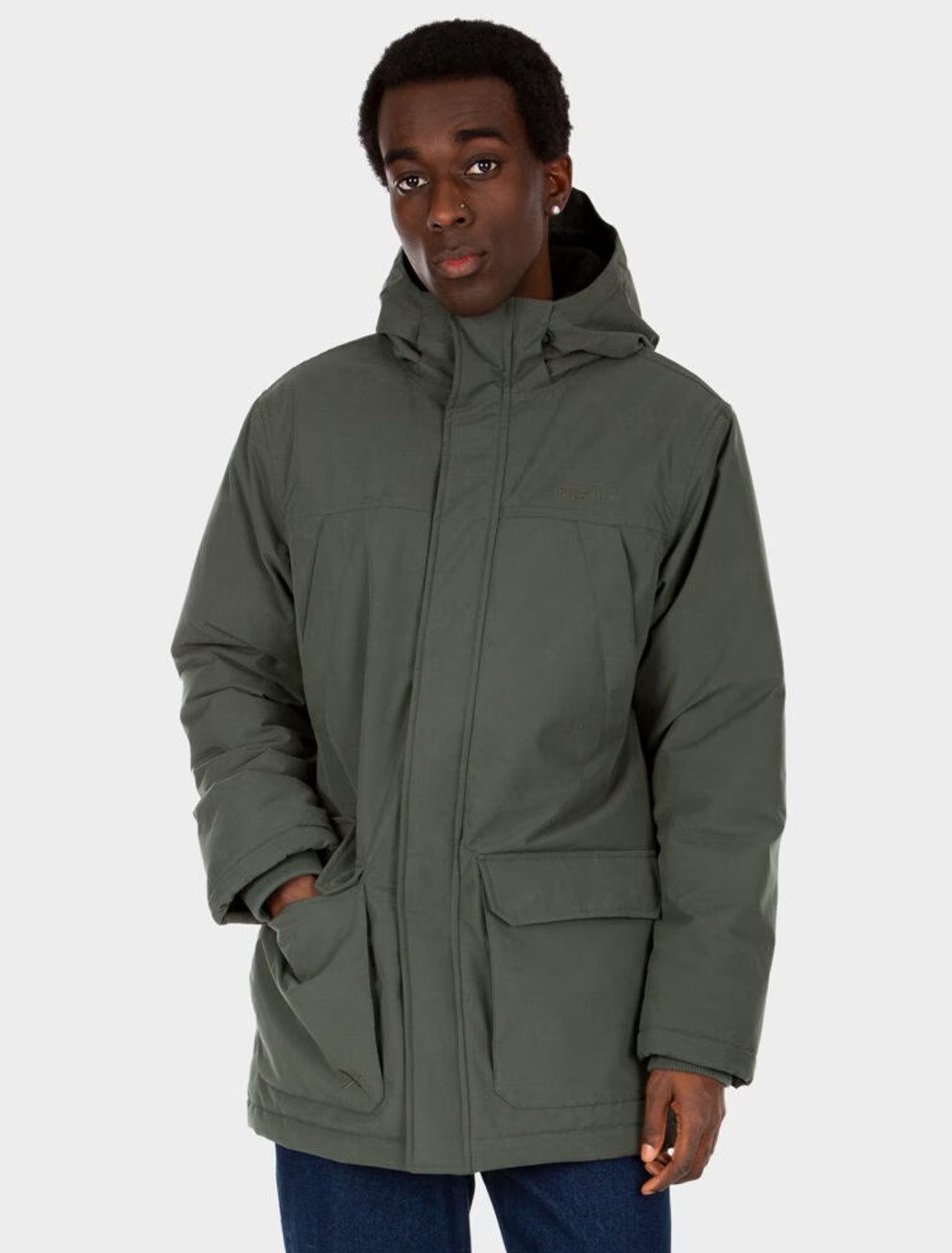iriedaily Winterjacke IrieDaily Nilas Parka (1-St) Taschenklappen und Brusttaschen mit Magnetverschluss
