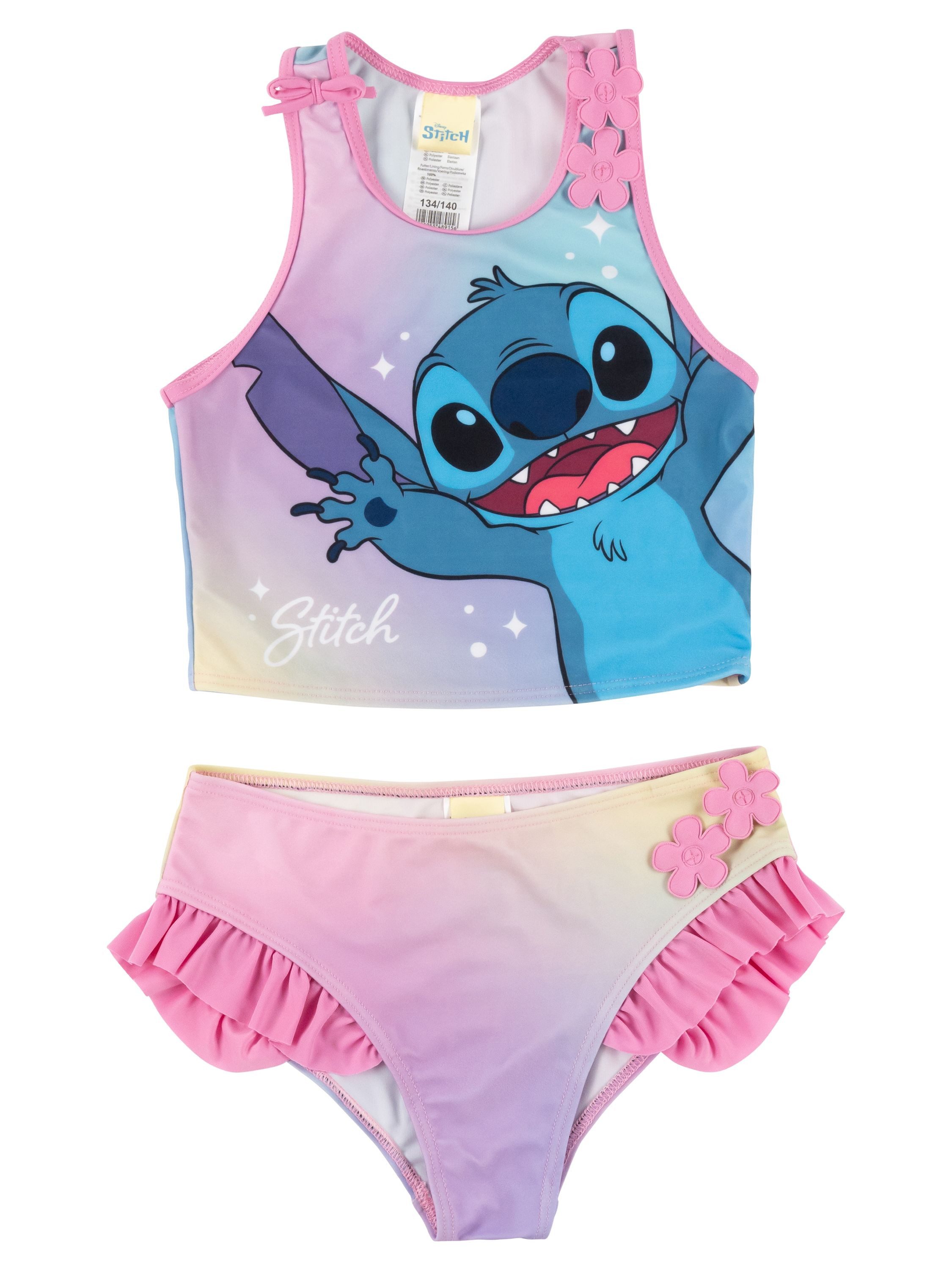 United Labels® Tankini Disney Lilo & Stitch Tankini Badeanzug Zweiteiler Schwimmanzug