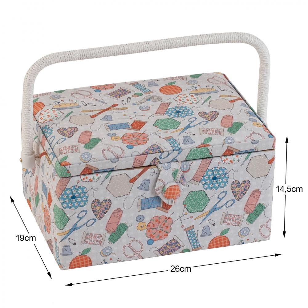 Hobby Gift Nähkorb - Nähkasten Aufbewahrungsbox – Bild 4 von 4