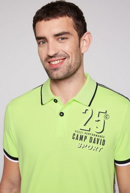 CAMP DAVID Poloshirt mit Elasthan-Anteil