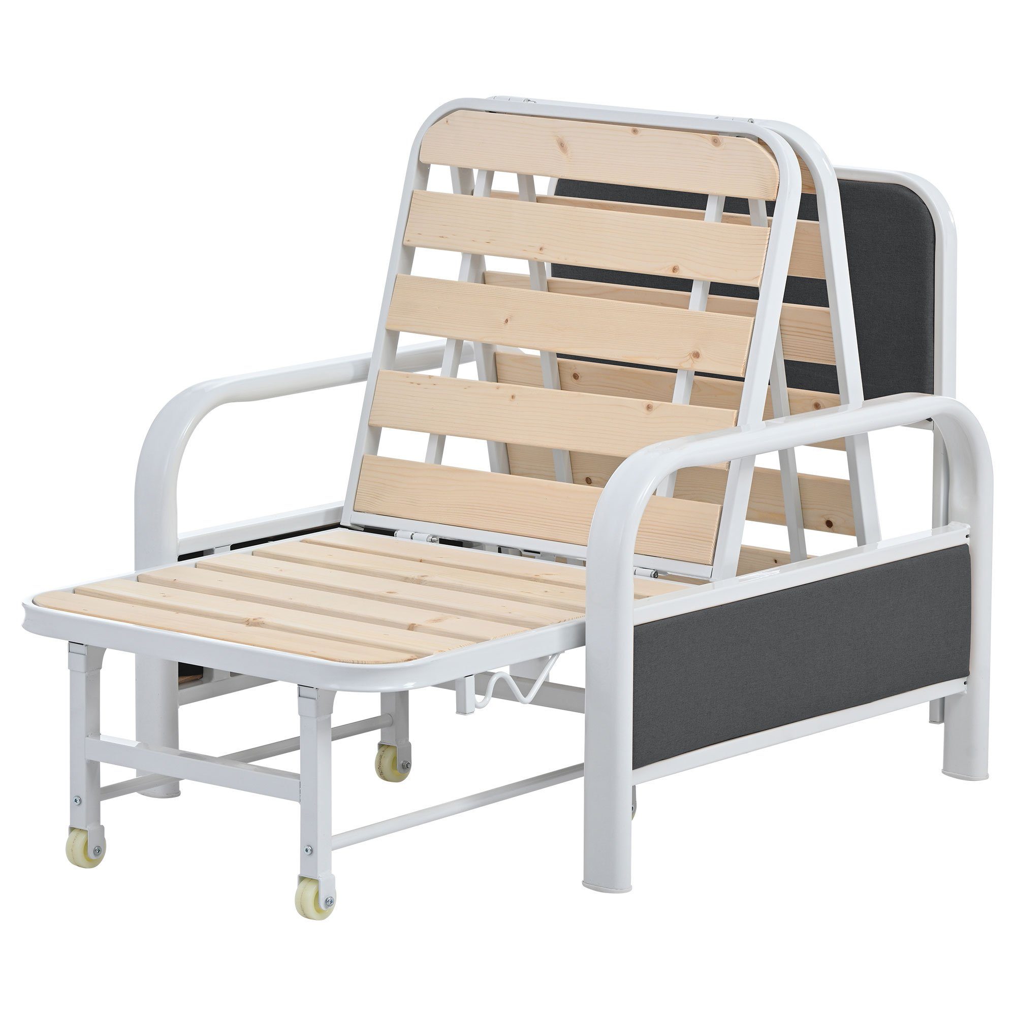 Relaxsessel (2-in-1 Schlafsessel Schlafsofa), Loungesessel mit Schlaffunktion, belastbar bis 150kg, verstellbar