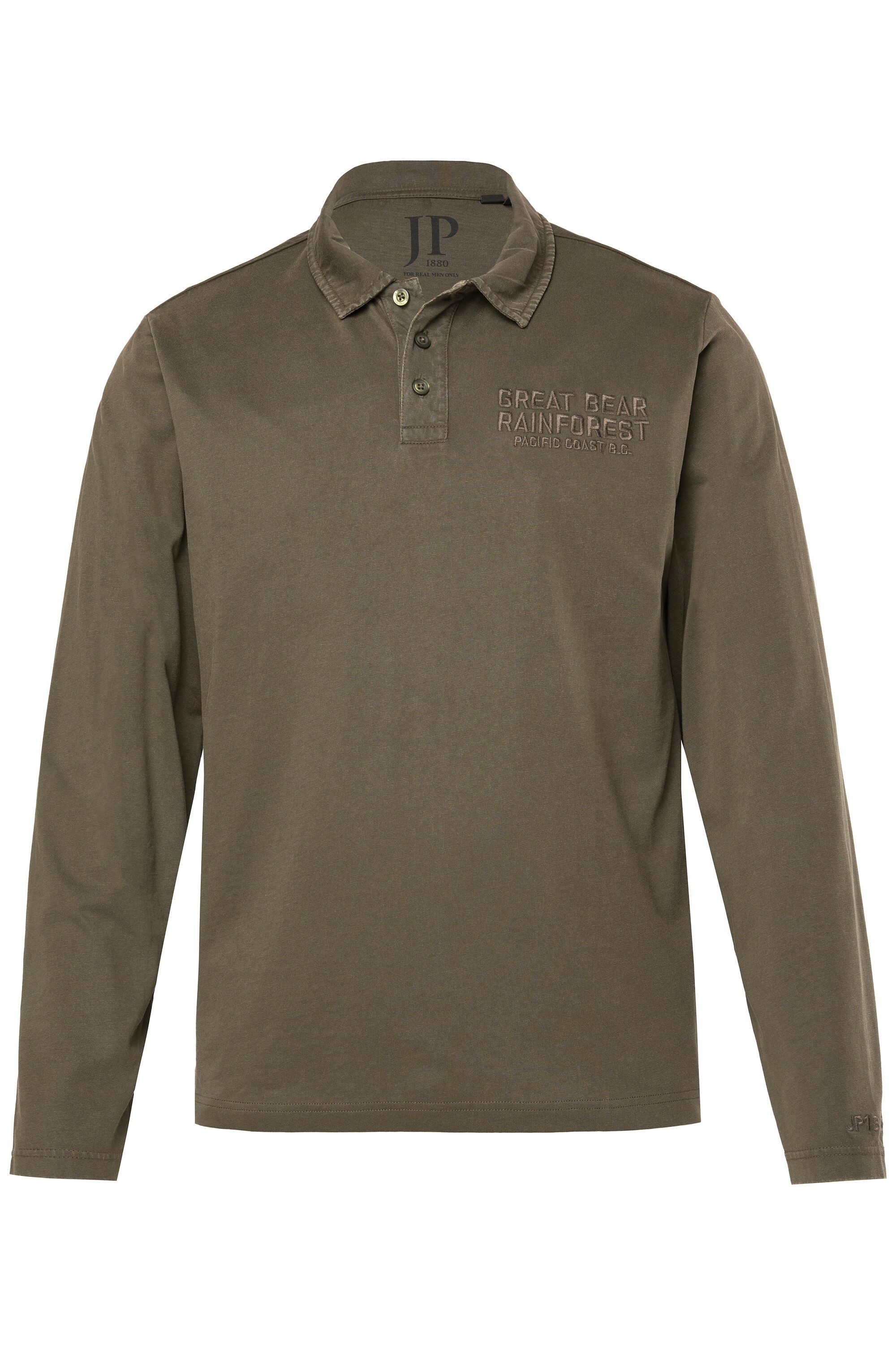 JP1880 Poloshirt JP1880 Poloshirt Langarm Brust-Stick bis 8 XL günstig online kaufen