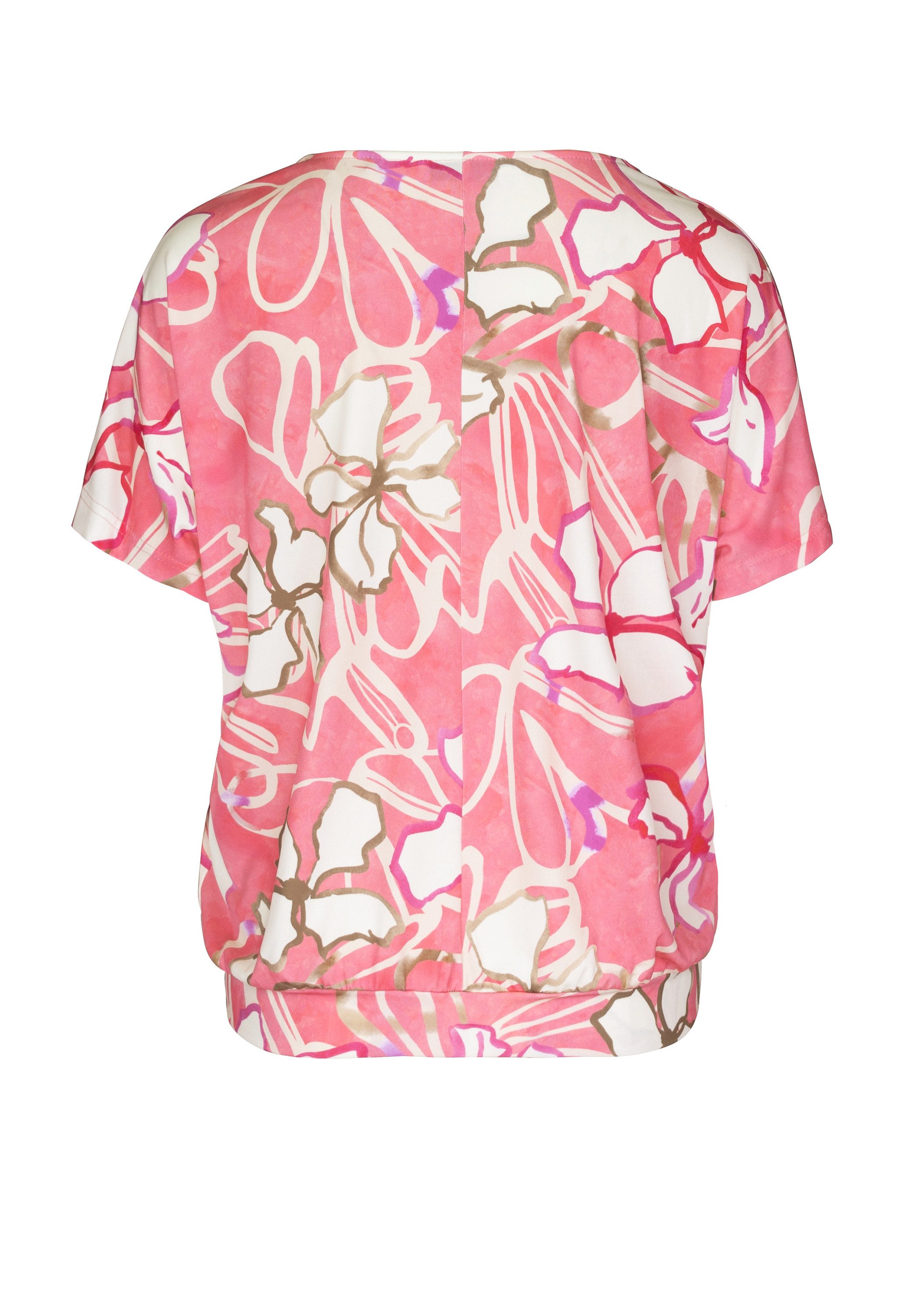 bianca Print-Shirt SIA in sommerlichen Allover-Dessin