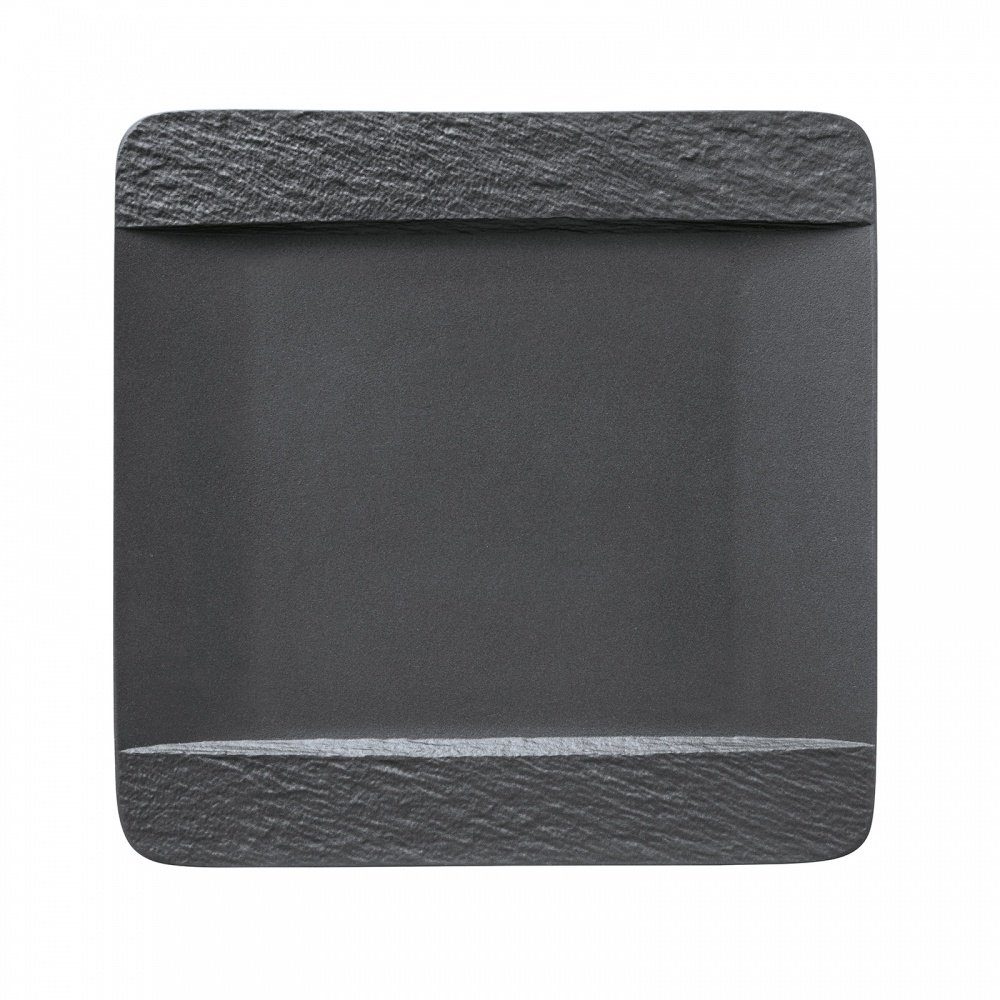 Assiettes à Pain Villeroy & Boch - Lot De 6 | Porcelaine Grise 16 Cm | Design Rock | Lave-vaissable Et Micro-ondable