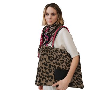 Codello Henkeltasche Codello Damen Tasche Tote Bag im Leo-Design, Leo-Design