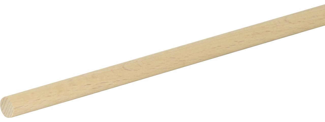 FN Neuhofer Sockelleiste FN Neuhofer Rundstab glatt 100 cm 12 x 12 mm
