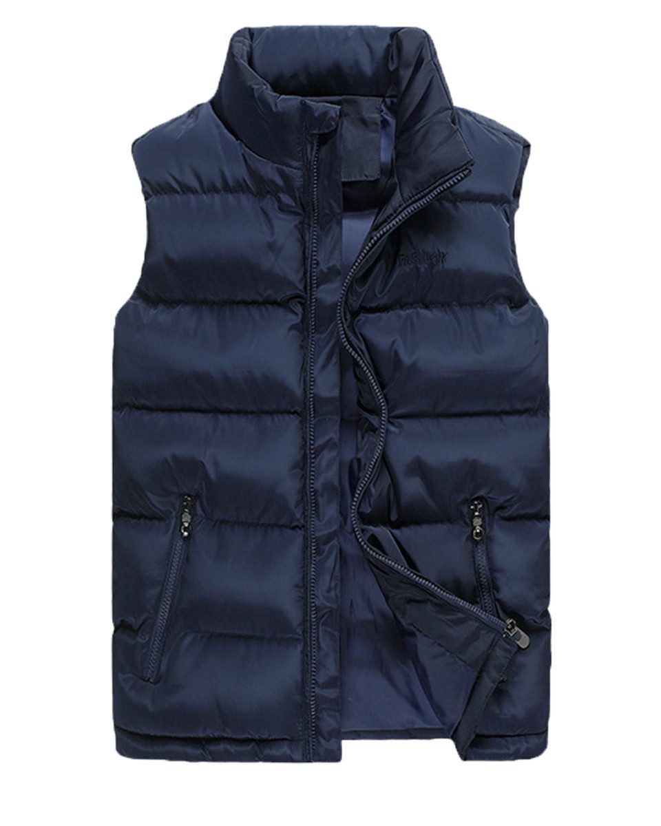 Allthemen Steppweste mit Stehkragen Weste Leichte Herrenweste für Winter günstig online kaufen