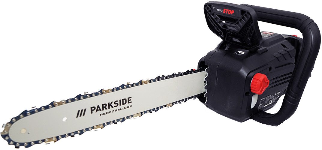 PARKSIDE PERFORMANCE® Akku-Kettensäge 40V PPKSA 40 Li, ohne Akku und Ladegerät, Schnittlänge: 38 cm, 45,50 cm Schwertlänge