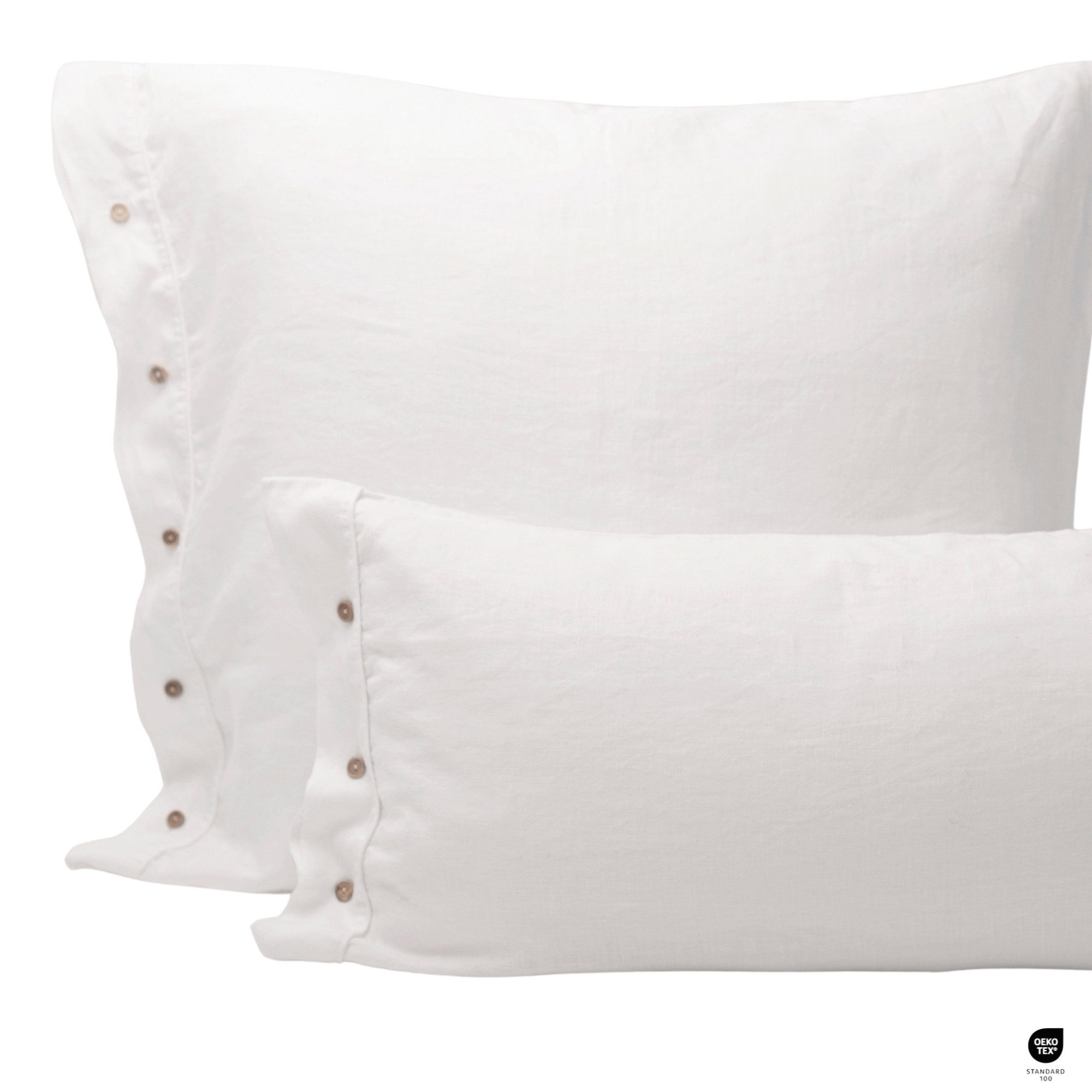 Francia Casa Kissenbezug Sofia, 100% Leinen, atmungsaktiv & hautfreundlich, hergestellt in Portugal