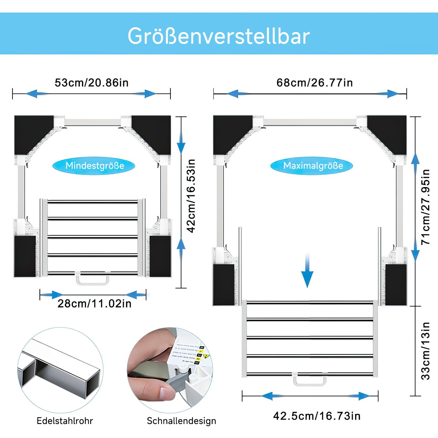 Refined Living Zwischenbaurahmen Verbindungsrahmen waschmaschine trockner günstig online kaufen
