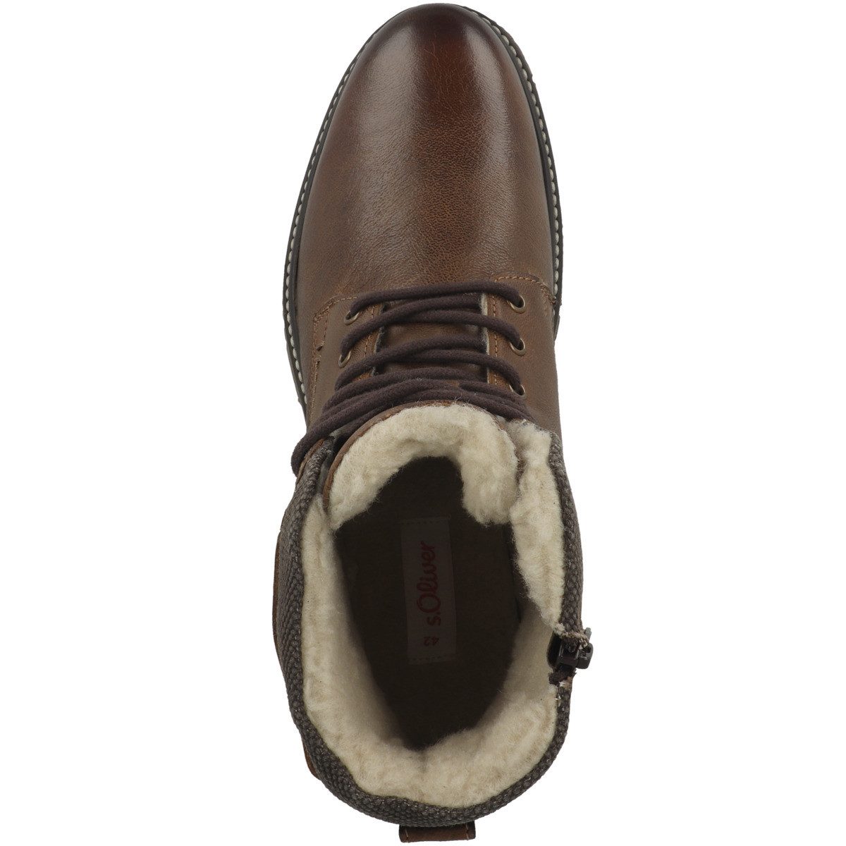 s.Oliver 5-16249-43 Herren Schnürboots Stiefeletten, Stiefel, Winterstiefel, Winterboots, Schneestiefel