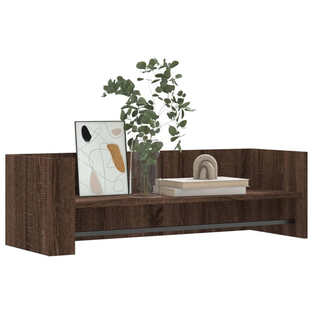 vidaXL Regal Wandregal Braun Eichen-Optik 100x35x30,5 günstig online kaufen