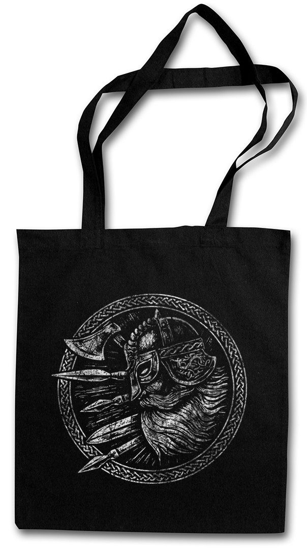 Beuteltasche Viking II Stofftasche Walhalla Wikinger Thor Odhin Loki Midgard Tyr