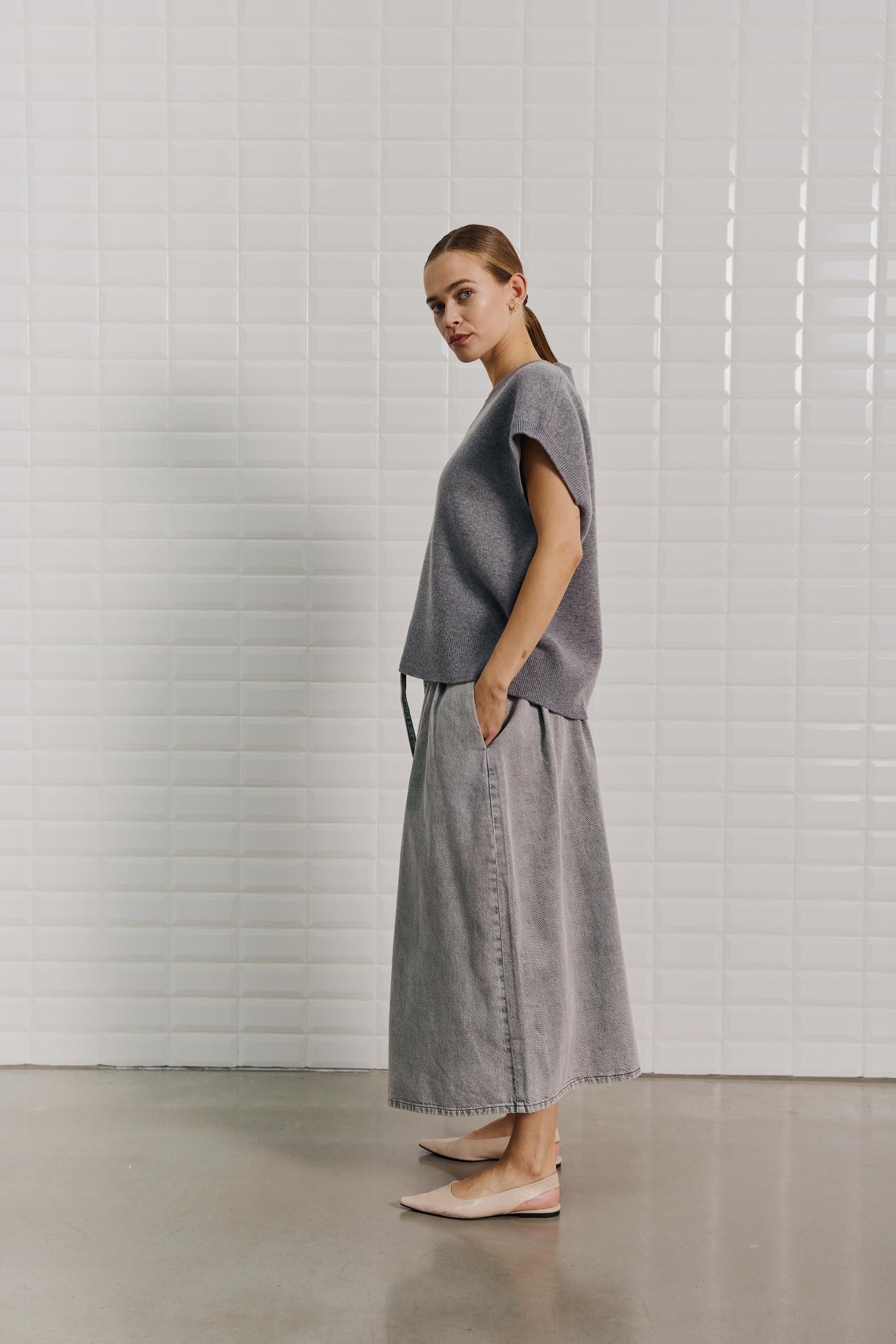WithBlack Stoffhose