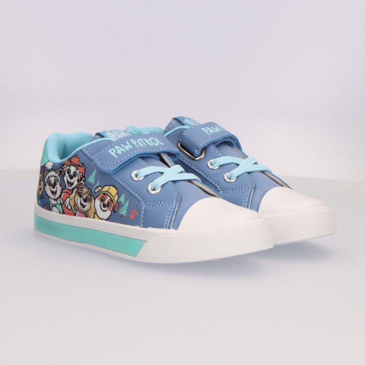 PAW PATROL Kinder Unisex Schuhe mit Lichteffekt und Klettverschluss Sneaker