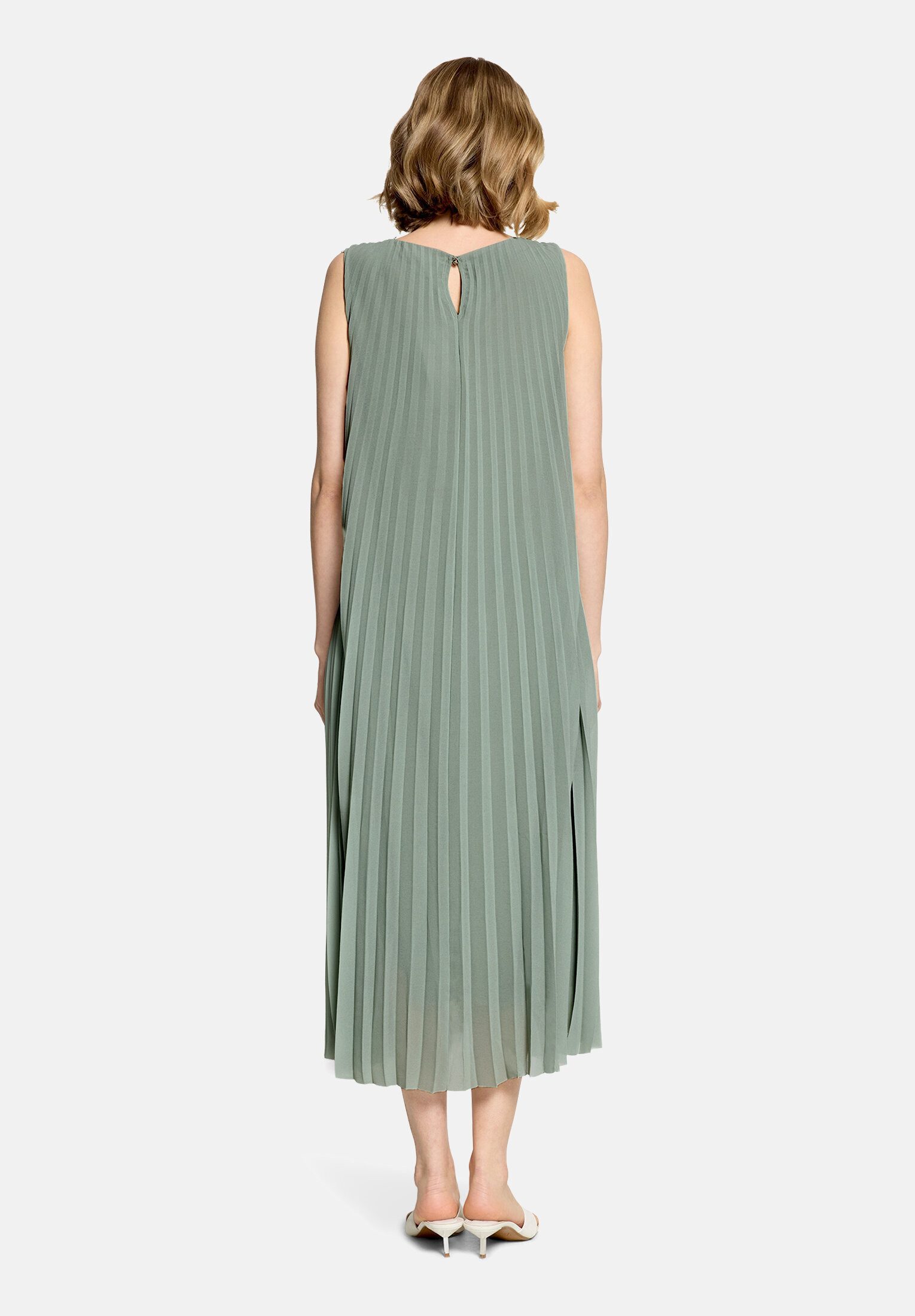 Betty&Co Maxikleid Damen mit Plissee