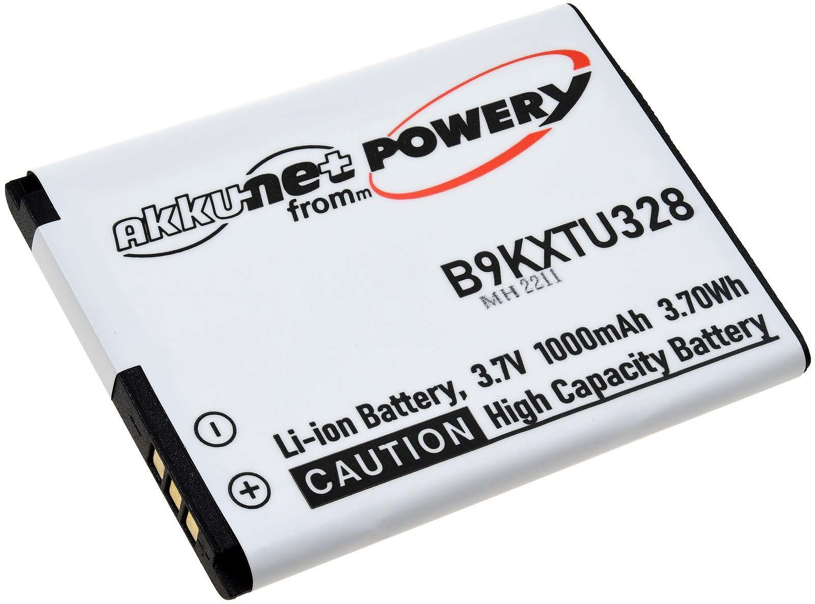 Powery Akku für Panasonic KX-TU327EXBE Handy-Akku 700 mAh (3.7 V)