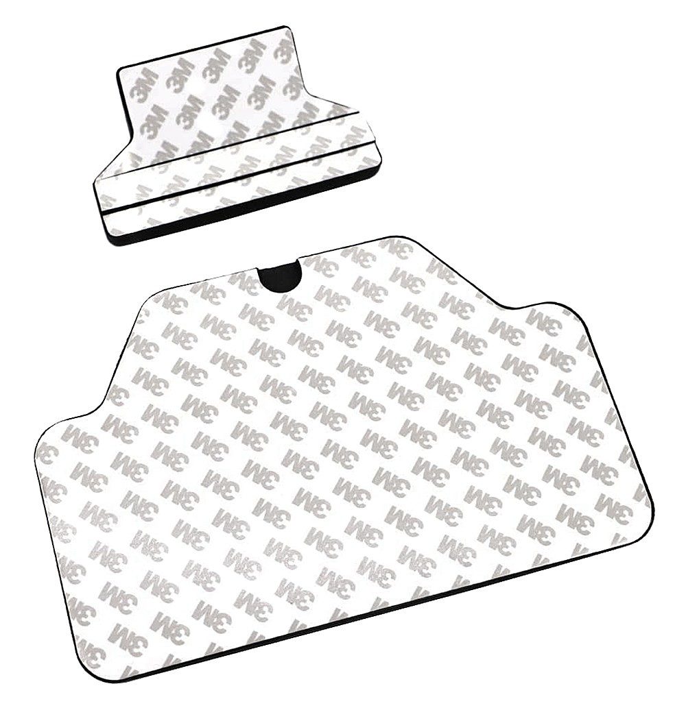 Bagtecs Koffer Rückenpolster für Motorrad Alu Topcase Aluminium Sozius Rückenlehne #