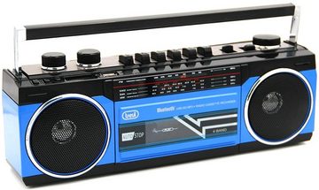 trevi RR 501 BK Radiorecorder - Kassette, microSD-Karte USB Flash Stick Retro-Radio