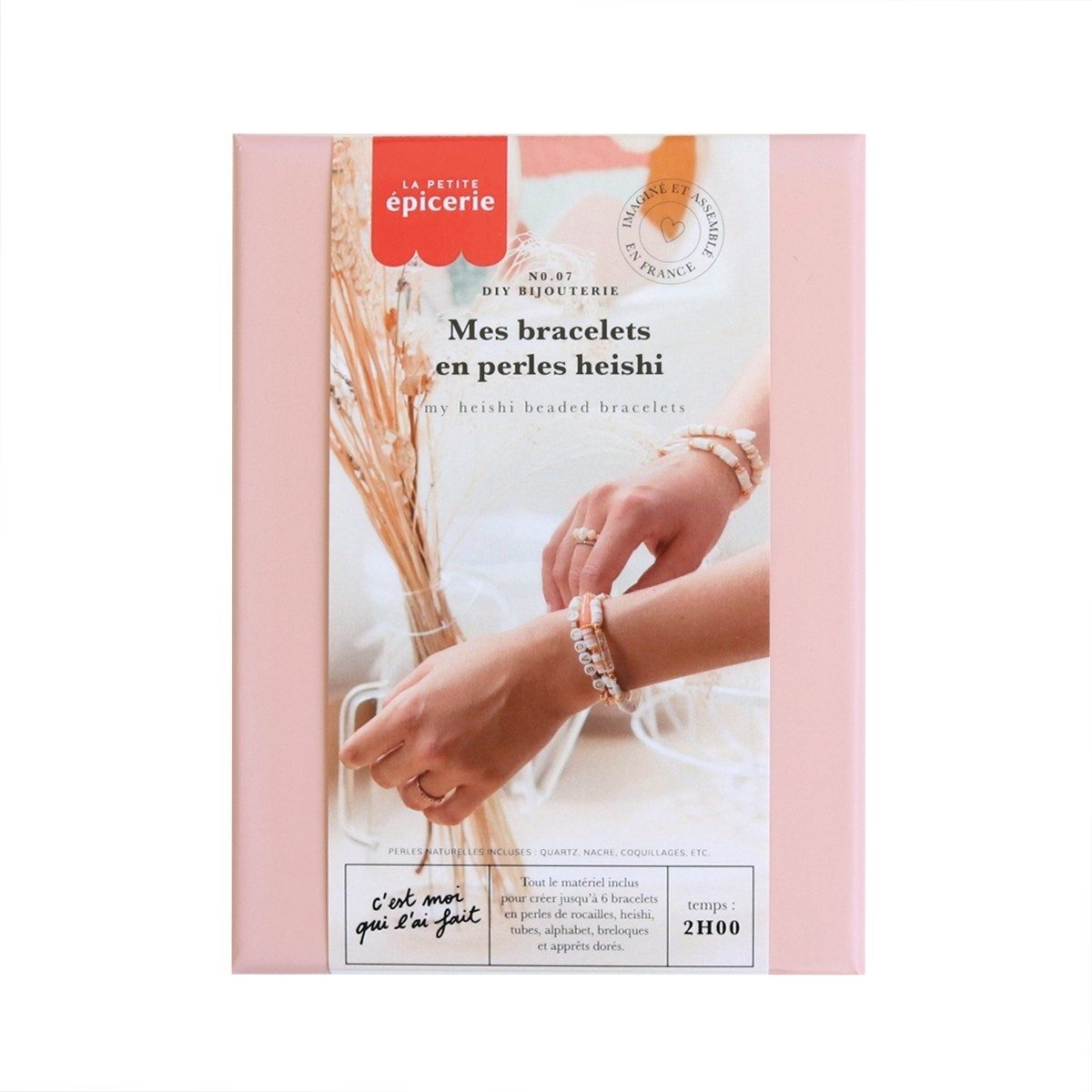 La Petite Epicerie Kreativset DIY Perlenarmband Bastelset für 6 Armbänder mit Zubehör