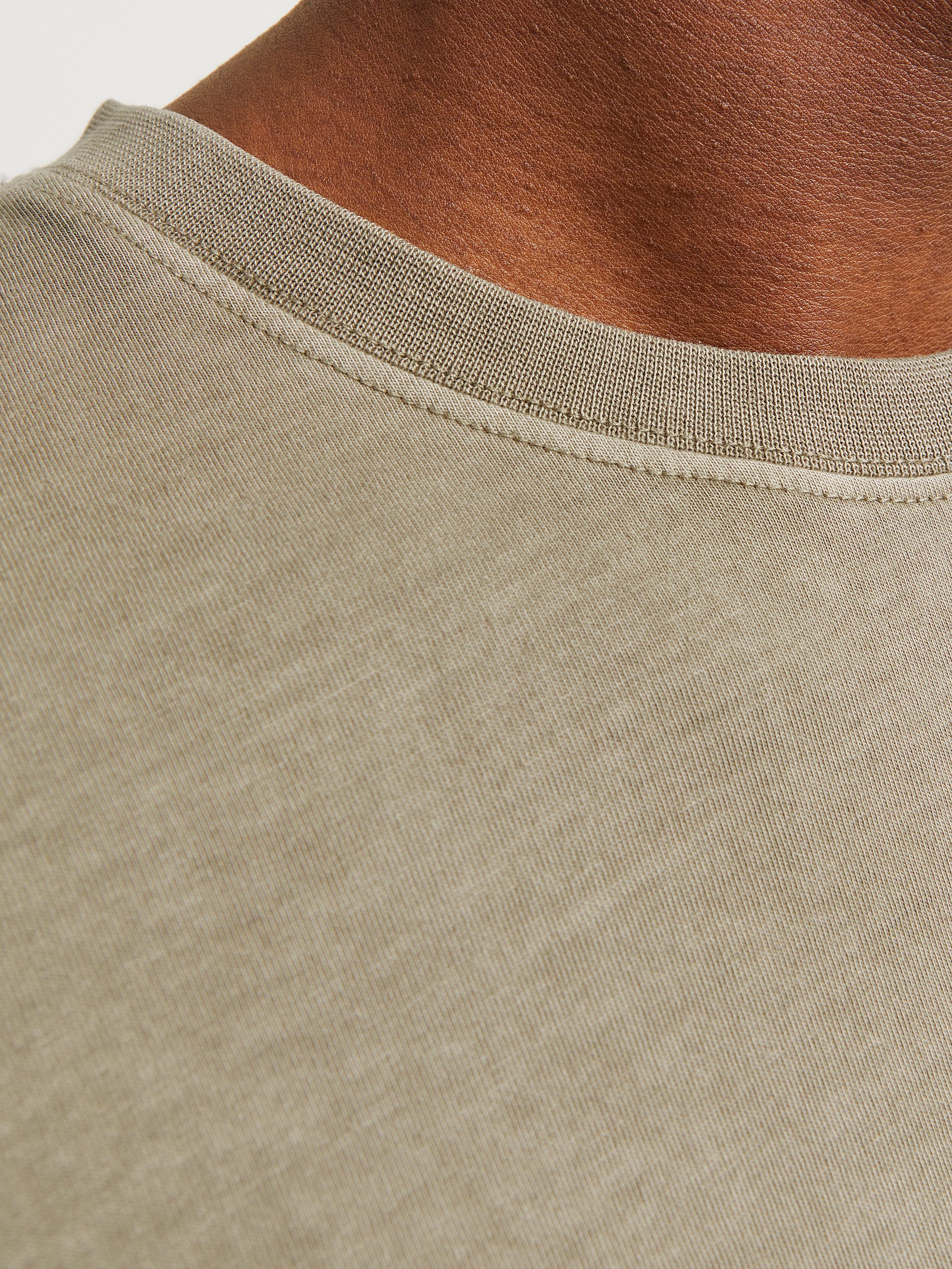 Jack & Jones Rundhalsshirt JJECHARGE FADED TEE O-NECK NOOS mit Rundhalsausschnitt