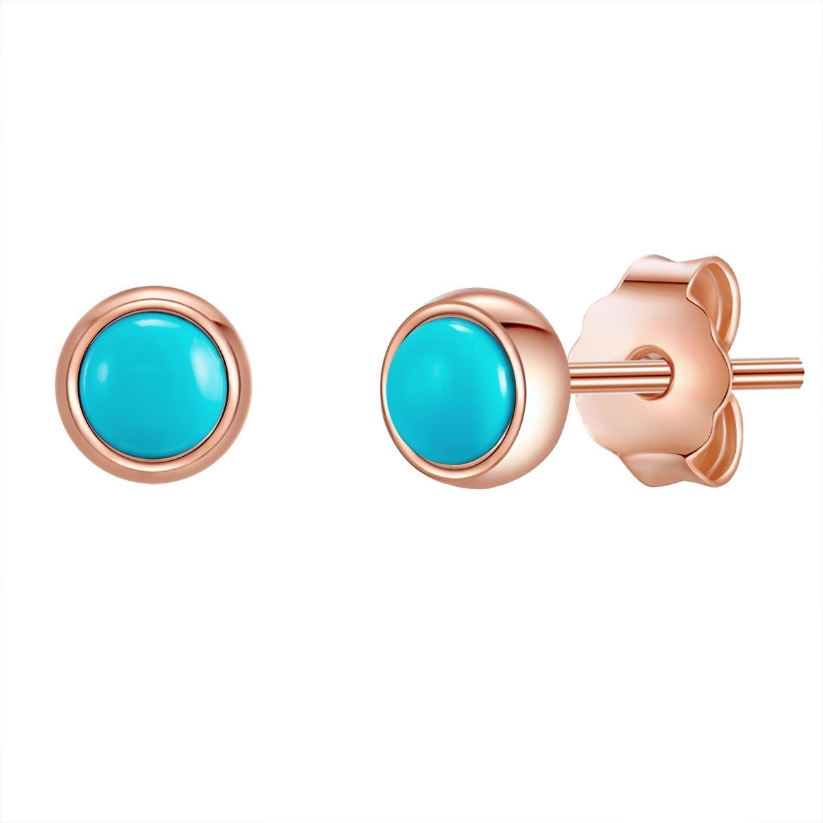Glanzstücke München Paar Ohrstecker rosegold, aus günstig online kaufen