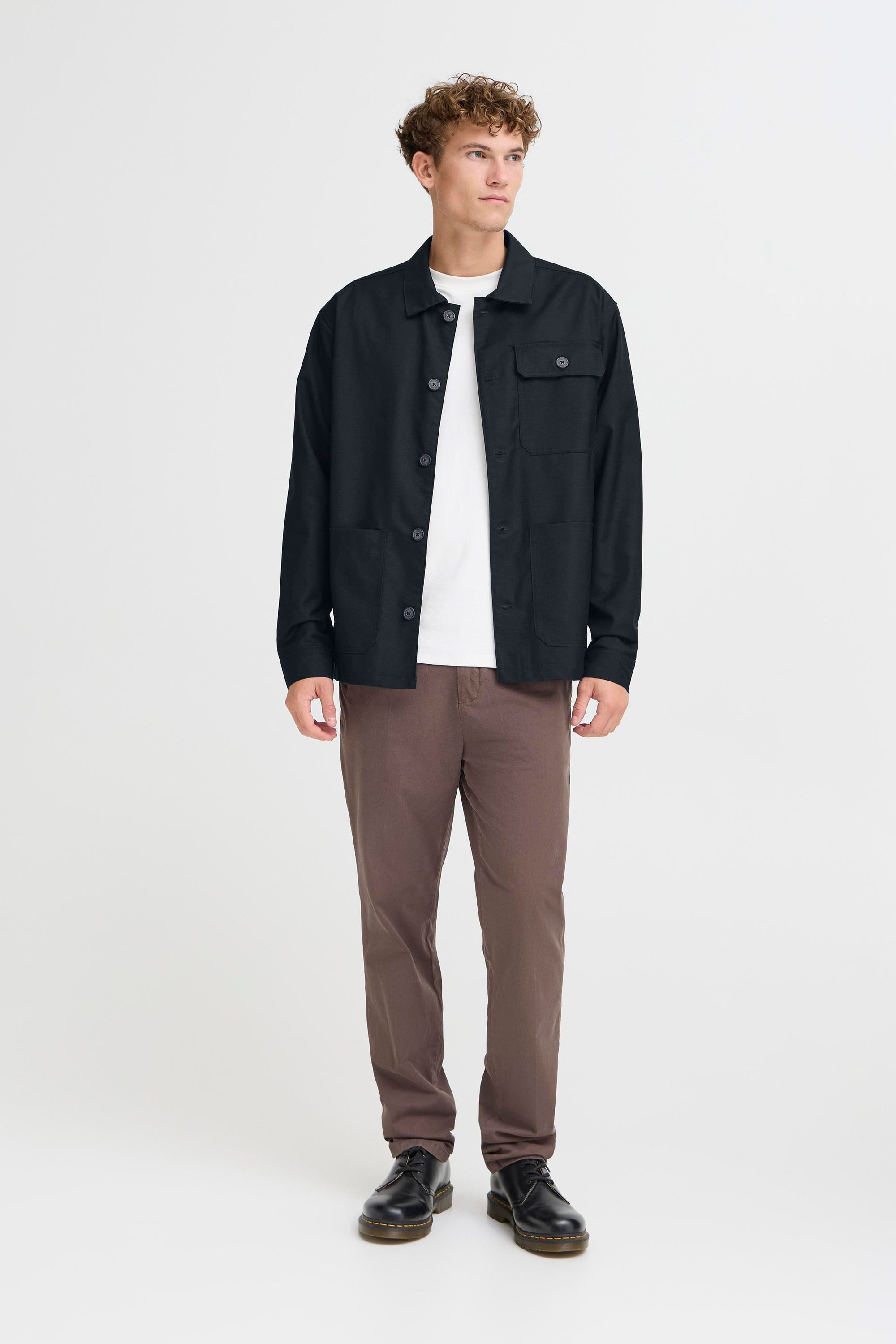 Casual Friday Hemdjacke CFEvans Overshirt Workwear-Hemd Jacke