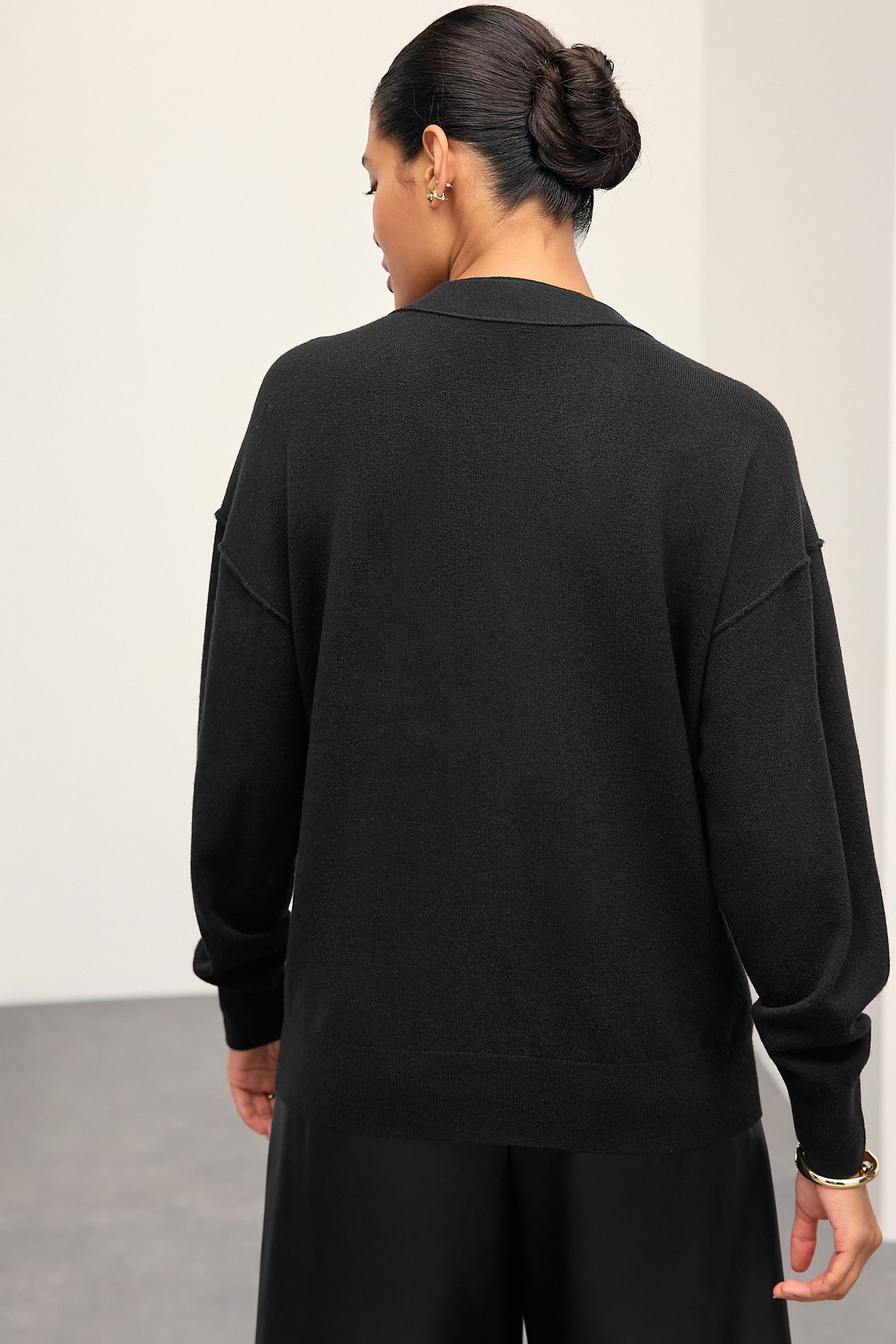 Next Strickjacke Superweiche Strickjacke mit V-Ausschnitt +Taschen (1-tlg) günstig online kaufen