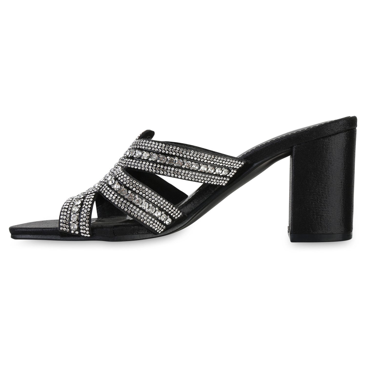 VAN HILL 841539 Sandalette Damen Pantoletten günstig online kaufen
