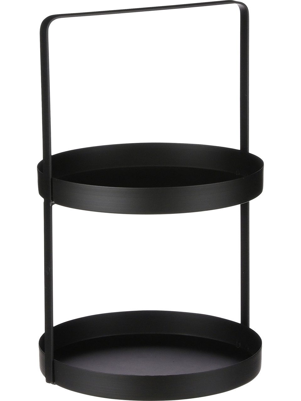 Mica Decorations Etagere Mica Etagere schwarz Ø 25 x 41 cm, Metall
