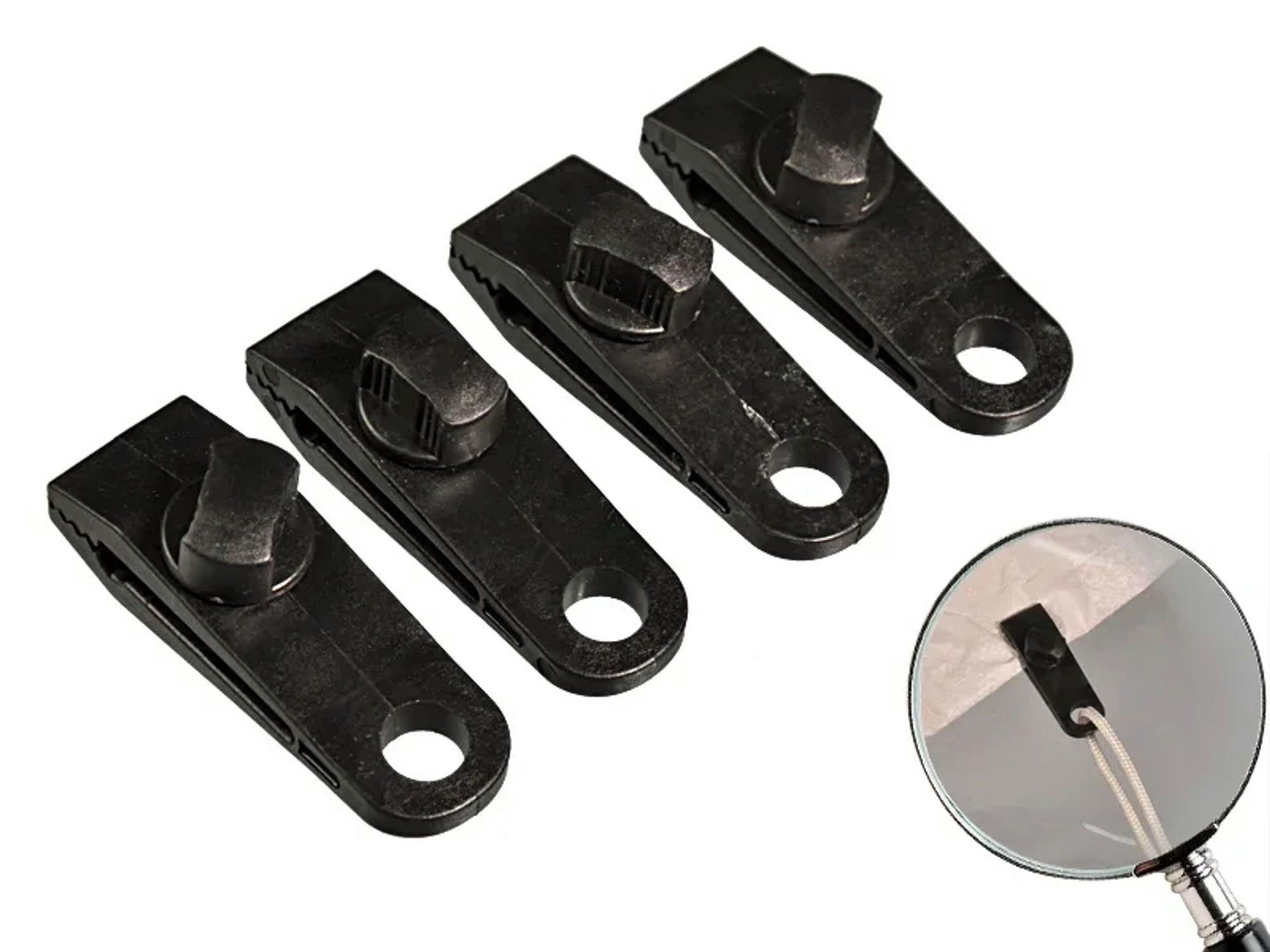 Westfalia Werkzeug Klemmen Planen-Clips, 8 Stück