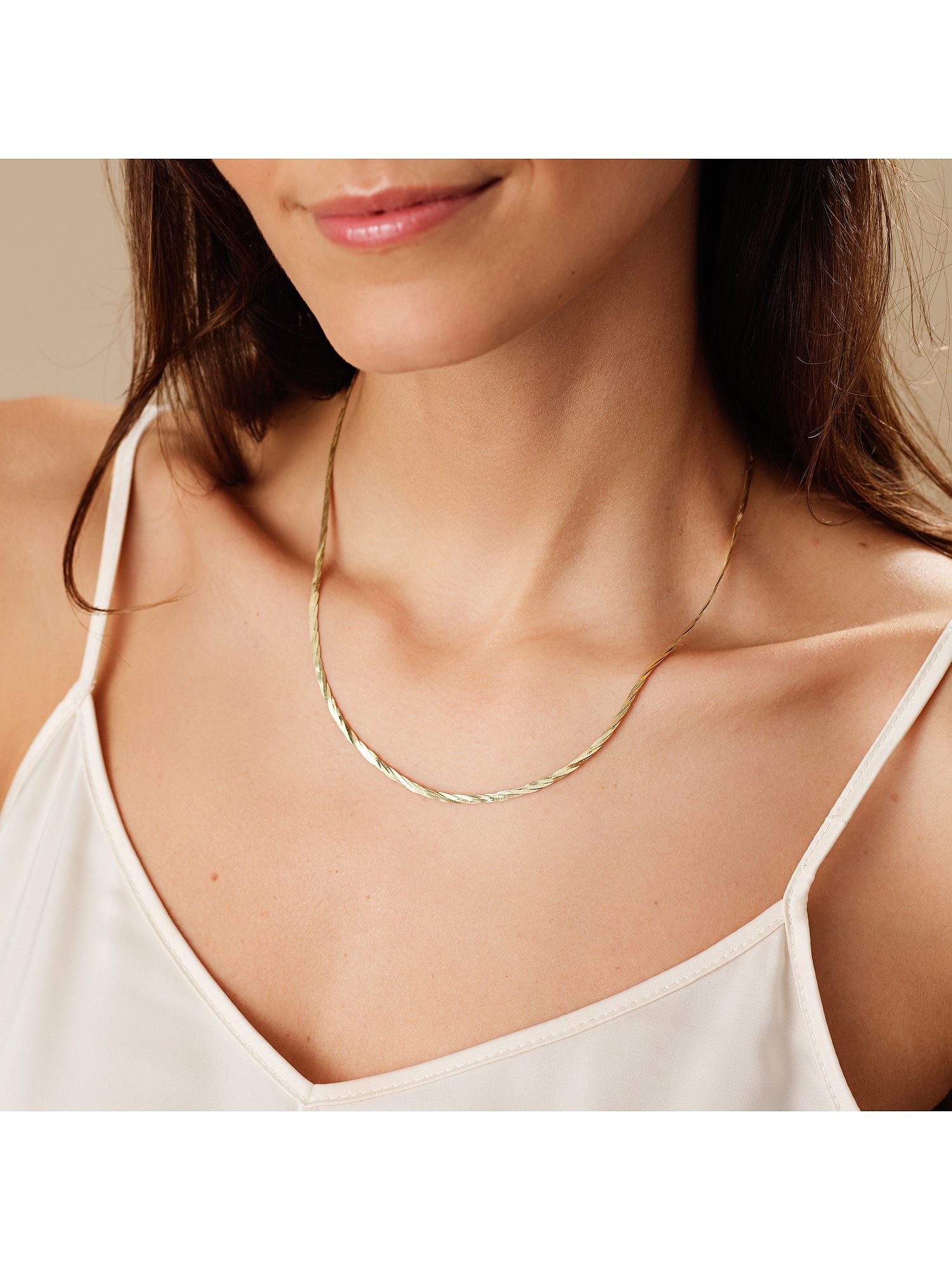CHRIST Goldkette CHRIST Damen-Kette 585er Gelbgold