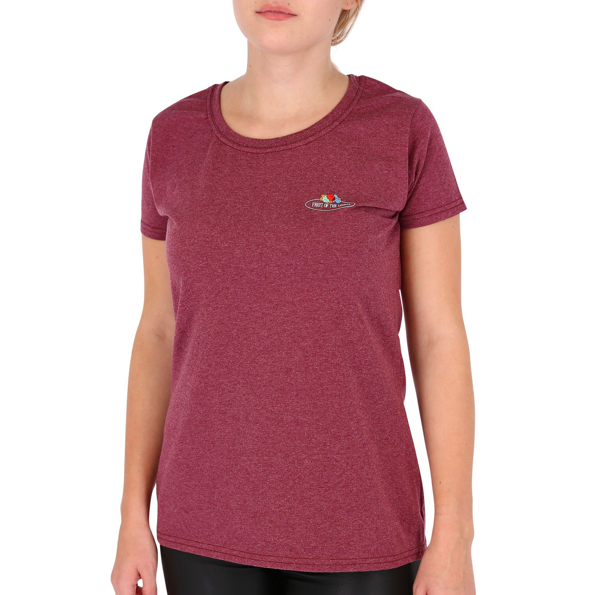 Fruit of the Loom Rundhalsshirt Damen günstig online kaufen