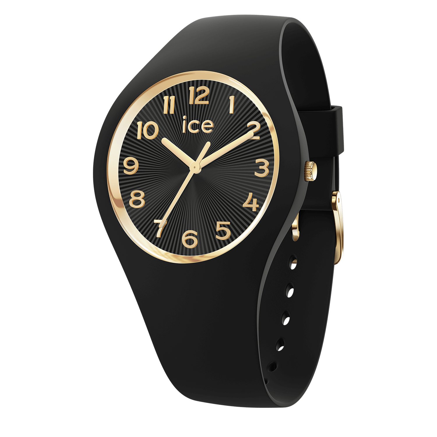 ice-watch Quarzuhr ICE champagne 025257, Armbanduhr, Damenuhr, Silikonarmband, analog