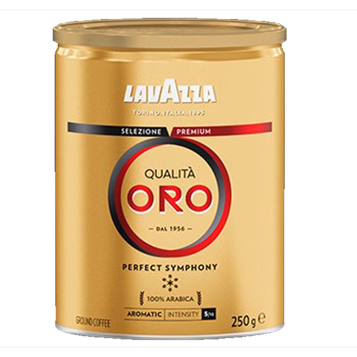 Lavazza Kaffee, Luigi Lavazza Qualita Oro aus feinen Arabica Kaffeebohnen 250g