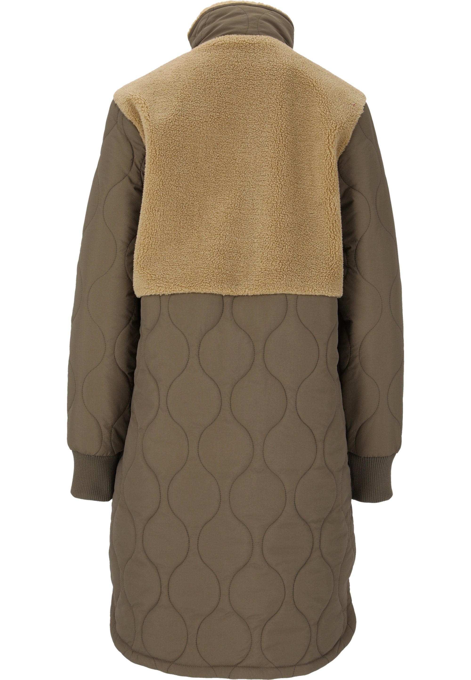 WEATHER REPORT Kurzmantel Hollie Design legerem hellbeige in