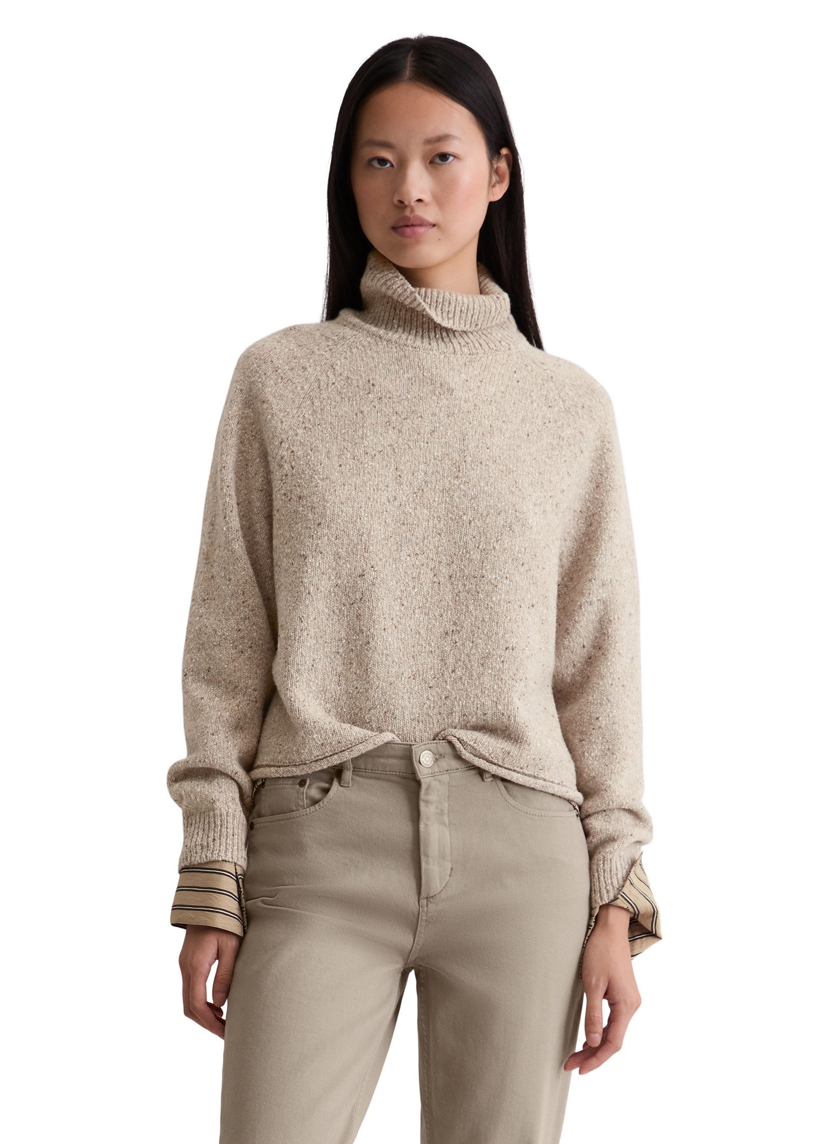 Marc O'Polo Strickpullover aus Schurwolle-Mix günstig online kaufen