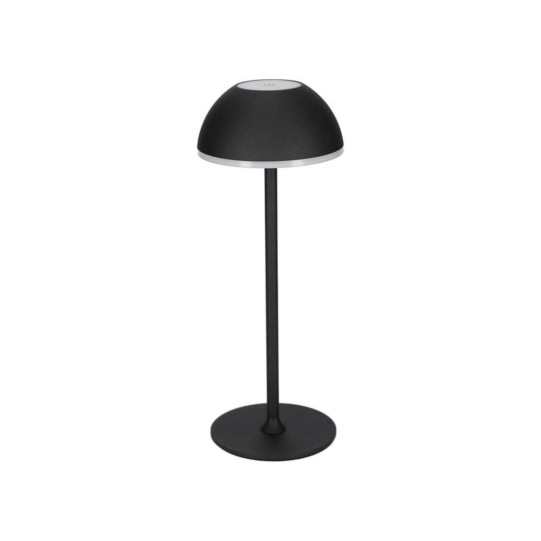 Jens Living LED Außen-Stehlampe LED Tischleuchte Akku Metall Tischlampe dimmbar kabellos USB-C, Akku-Betrieb, 3 Lichtfarben, stufenlos dimmbar, Touch-Sensor, USB-C